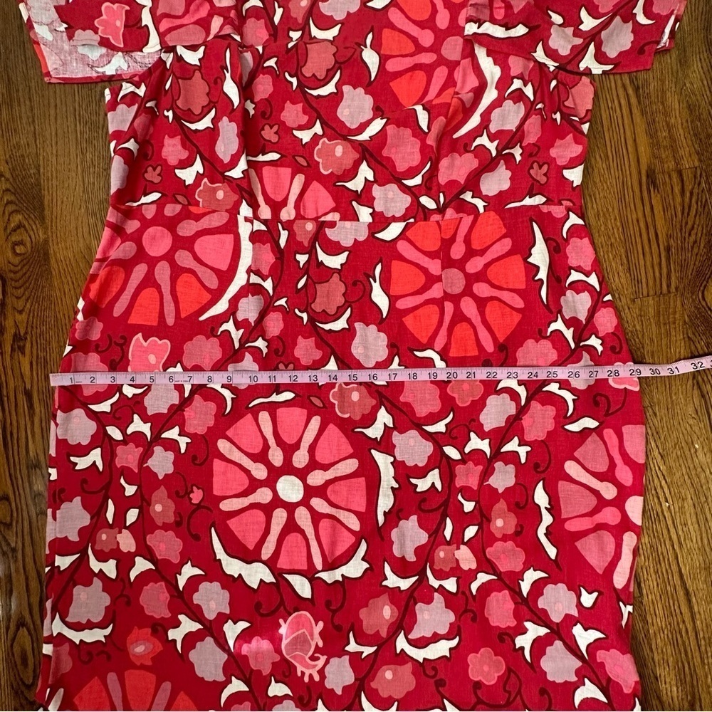 RHODE Long Floral Dress Sz 24 NWT - Picture 7 of 8